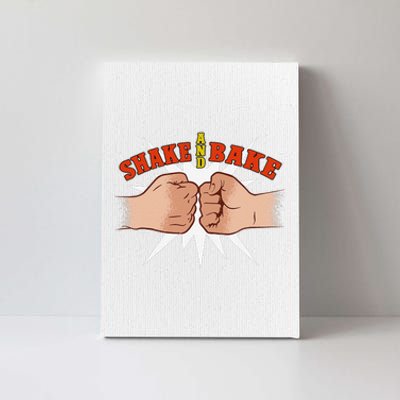 Shake And Bake Retro Pop Culture Humor Canvas