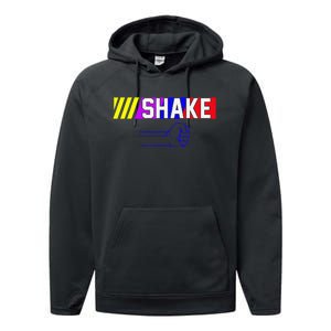 Shake And Bake Funny Family Matching Lover Dad Daughter Son Performance Fleece Hoodie