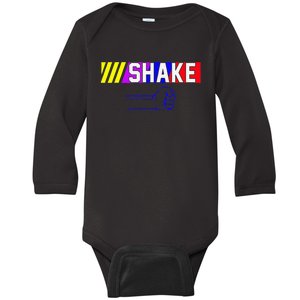 Shake And Bake Funny Family Matching Lover Dad Daughter Son Baby Long Sleeve Bodysuit