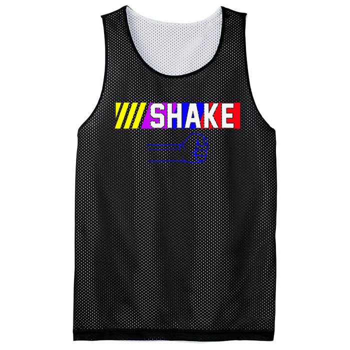 Shake And Bake Funny Family Matching Lover Dad Daughter Son Mesh Reversible Basketball Jersey Tank