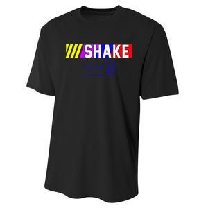 Shake And Bake Funny Family Matching Lover Dad Daughter Son Performance Sprint T-Shirt