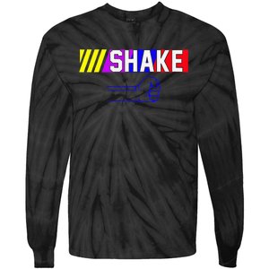 Shake And Bake Funny Family Matching Lover Dad Daughter Son Tie-Dye Long Sleeve Shirt