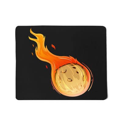 Stone Asteroid Belt Meteorite Flying Space Rock Astronomy Mousepad