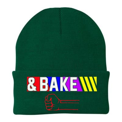 Shake And Bake Funny Family Matching Lover Dad Daughter Son Knit Cap Winter Beanie