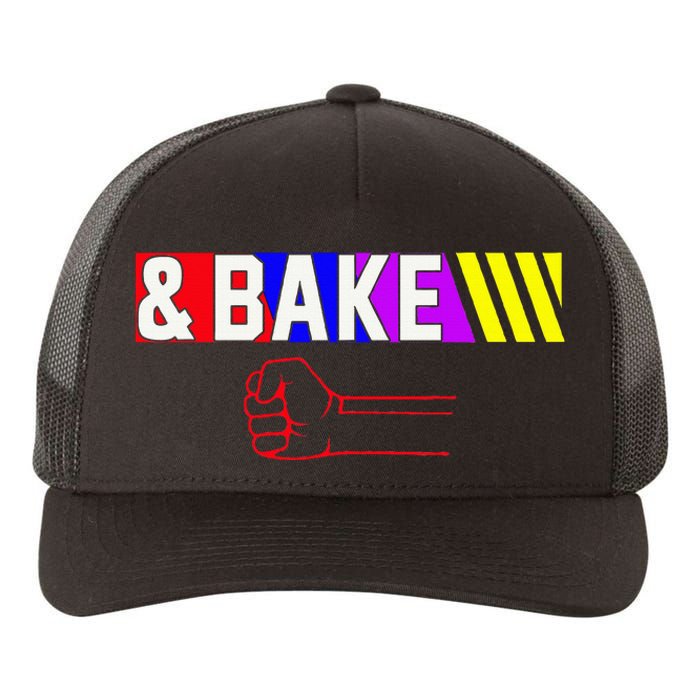 Shake And Bake Funny Family Matching Lover Dad Daughter Son Yupoong Adult 5-Panel Trucker Hat