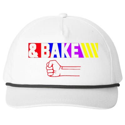 Shake And Bake Funny Family Matching Lover Dad Daughter Son Snapback Five-Panel Rope Hat