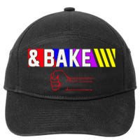 Shake And Bake Funny Family Matching Lover Dad Daughter Son 7-Panel Snapback Hat