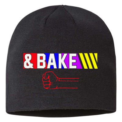 Shake And Bake Funny Family Matching Lover Dad Daughter Son Sustainable Beanie