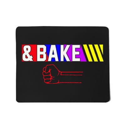 Shake And Bake Funny Family Matching Lover Dad Daughter Son Mousepad