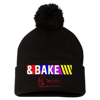 Shake And Bake Funny Family Matching Lover Dad Daughter Son Pom Pom 12in Knit Beanie