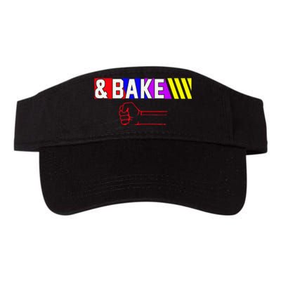 Shake And Bake Funny Family Matching Lover Dad Daughter Son Valucap Bio-Washed Visor