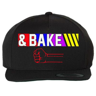 Shake And Bake Funny Family Matching Lover Dad Daughter Son Wool Snapback Cap