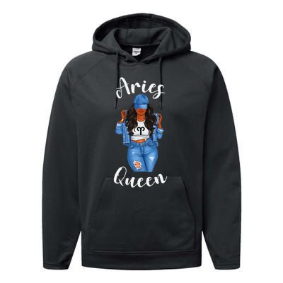 Streetwise Aries Black Queen Afro Wo Zodiac Birthday Performance Fleece Hoodie