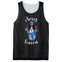 Streetwise Aries Black Queen Afro Wo Zodiac Birthday Mesh Reversible Basketball Jersey Tank