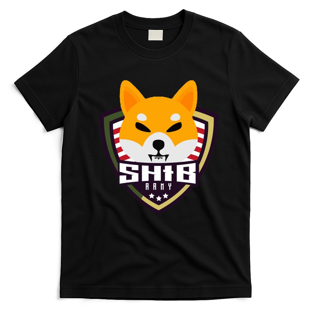 Shiba Army Badge Crest T-Shirt