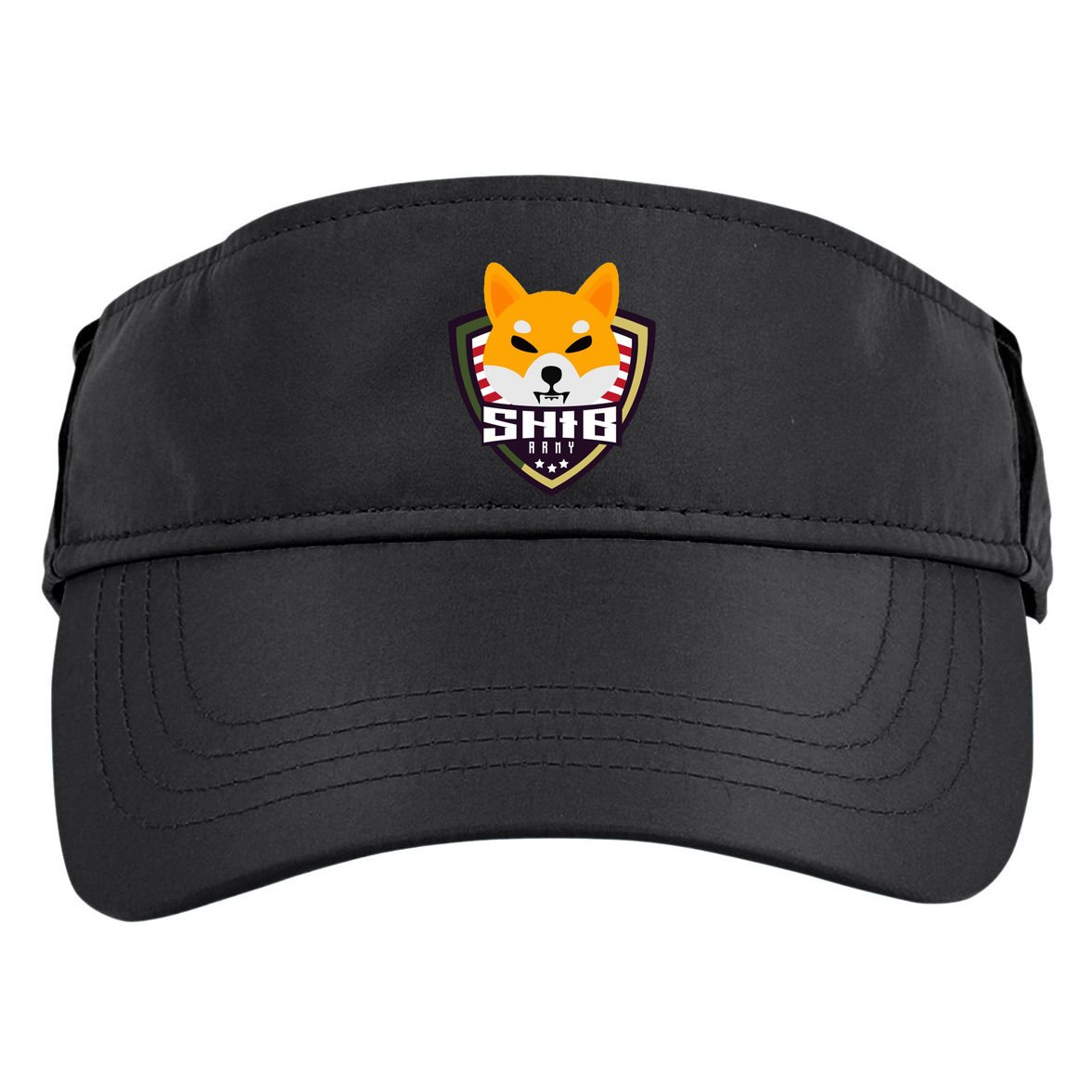 Shiba Army Badge Crest Adult Drive Performance Visor