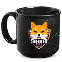 Shiba Army Badge Crest 15oz Campfire Ceramic Mug