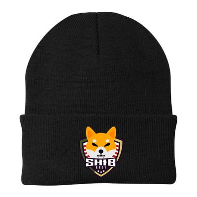 Shiba Army Badge Crest Beanie