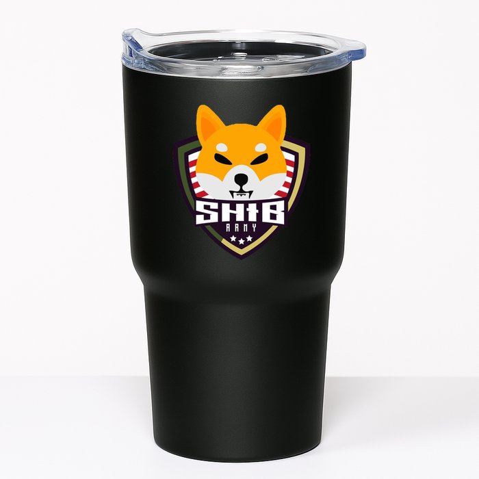 Shiba Army Badge Crest Tumbler