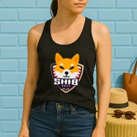 Shiba Army Badge Crest Womens Tank Top