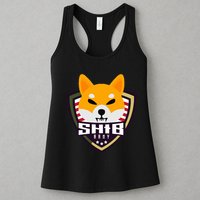 Shiba Army Badge Crest Womens Tank Top