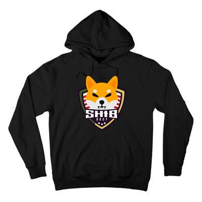 Shiba Army Badge Crest Tall Hoodie
