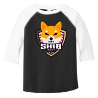 Shiba Army Badge Crest Toddler Fine Jersey T-Shirt