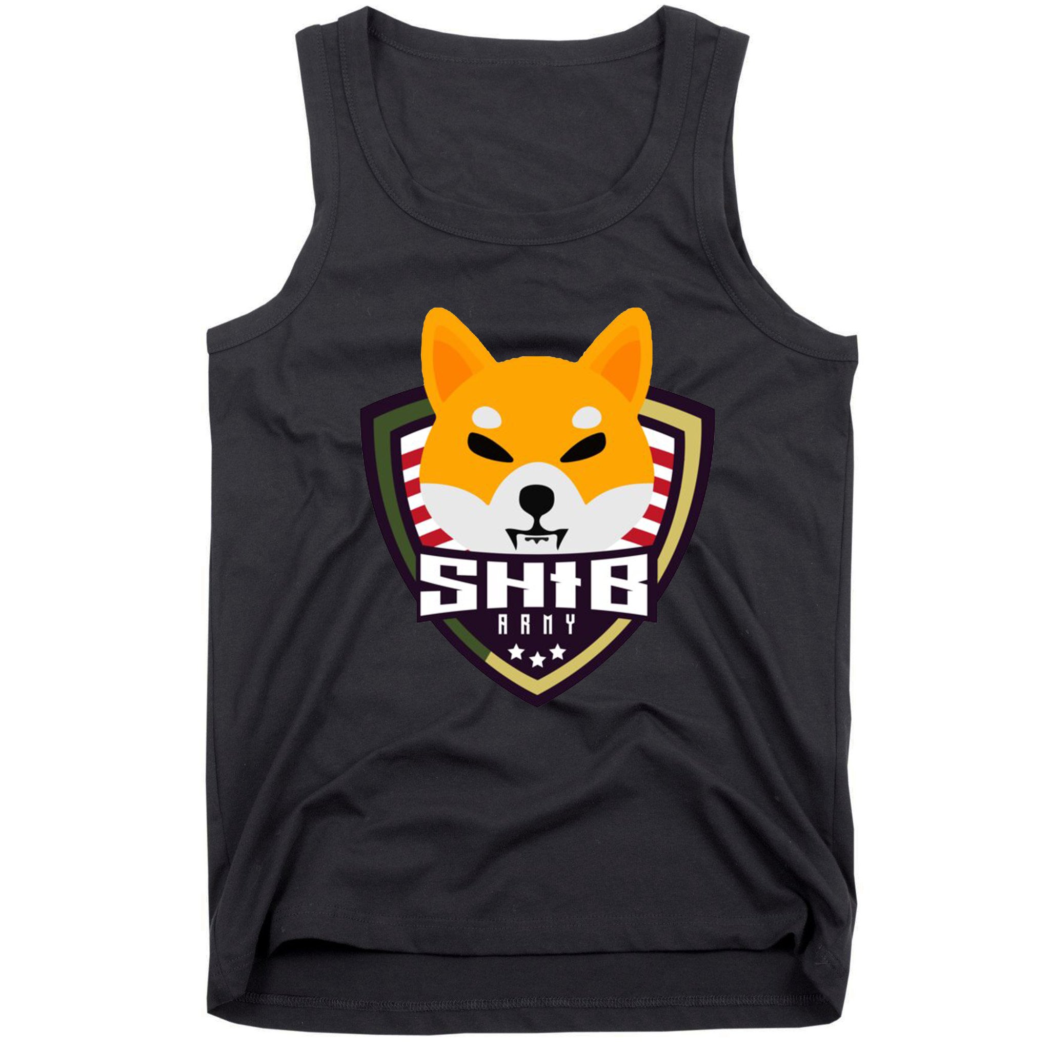 Shiba Army Badge Crest Tank Top
