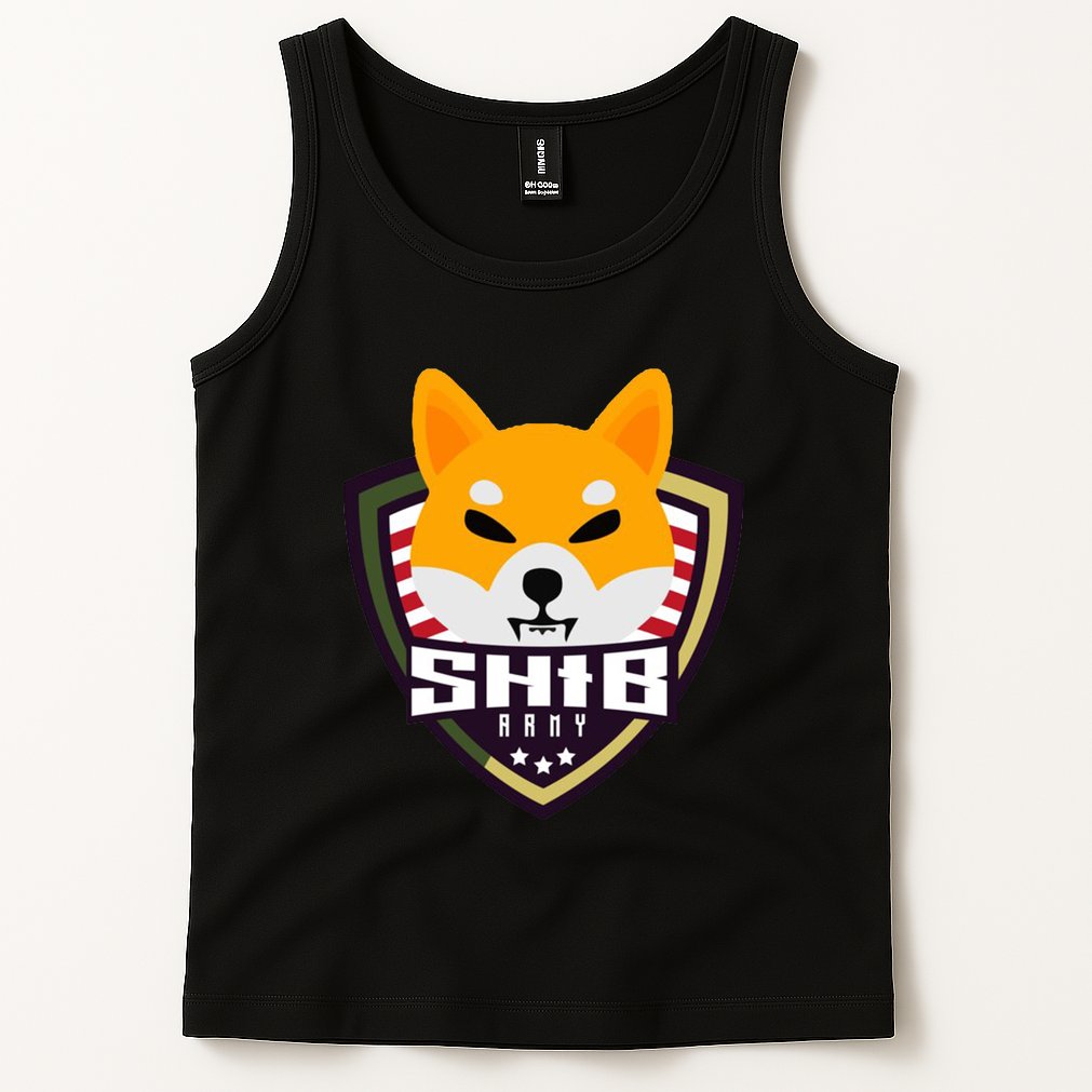 Shiba Army Badge Crest Tank Top
