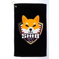 Shiba Army Badge Crest Golf Towel