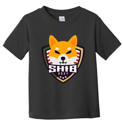 Shiba Army Badge Crest Toddler T-Shirt