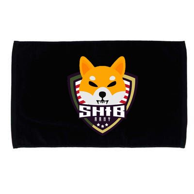 Shiba Army Badge Crest Microfiber Hand Towel