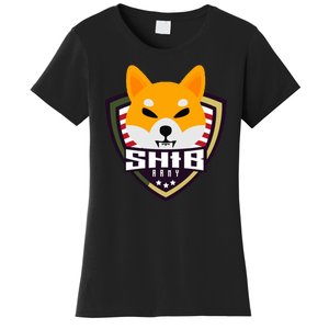 Shiba Army Badge Crest Women's T-Shirt