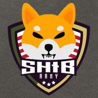 Shiba Army Badge Crest Cotton Canvas Backpack
