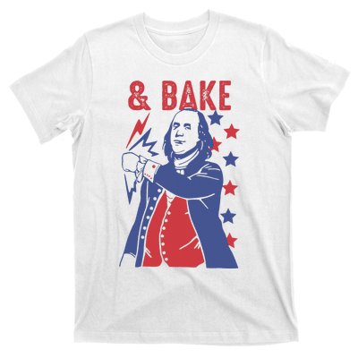 Shake And Bake Funny Couple Matching 4th of July Bake T-Shirt