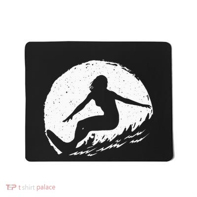 Surf Art Beach Surfer Hawaiian Wave Surfing Mousepad