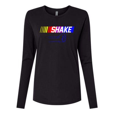 Shake And Bake Funny Family Lover Dad Daughter Son Matching Womens Cotton Relaxed Long Sleeve T-Shirt