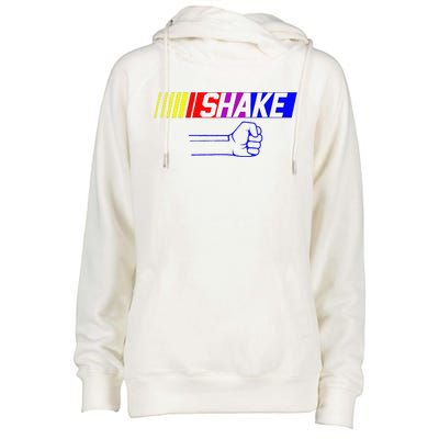 Shake And Bake Funny Family Lover Dad Daughter Son Matching Womens Funnel Neck Pullover Hood