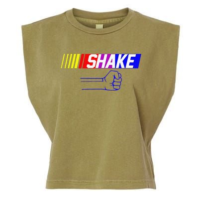 Shake And Bake Funny Family Lover Dad Daughter Son Matching Garment-Dyed Women's Muscle Tee