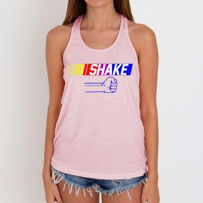 Shake And Bake Funny Family Lover Dad Daughter Son Matching Women's Knotted Racerback Tank