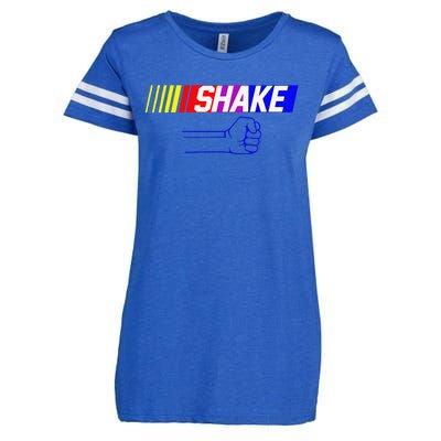 Shake And Bake Funny Family Lover Dad Daughter Son Matching Enza Ladies Jersey Football T-Shirt