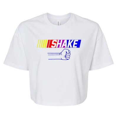 Shake And Bake Funny Family Lover Dad Daughter Son Matching Bella+Canvas Jersey Crop Tee