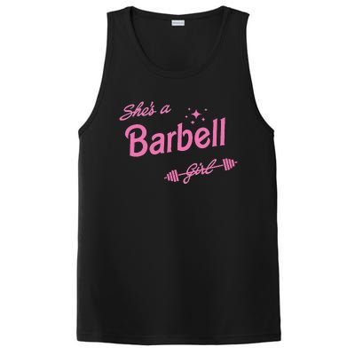 Shes A Barbell PosiCharge Competitor Tank