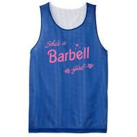 Shes A Barbell Mesh Reversible Basketball Jersey Tank