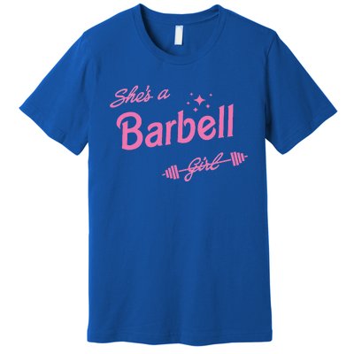 Shes A Barbell Premium T-Shirt