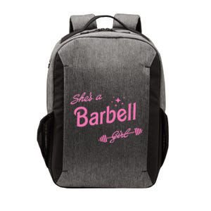 Shes A Barbell Vector Backpack