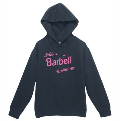 Shes A Barbell Urban Pullover Hoodie