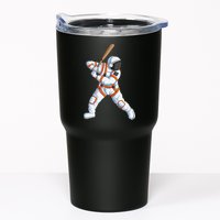 Space Astronaut Baseball Funny Baseball Player Tumbler