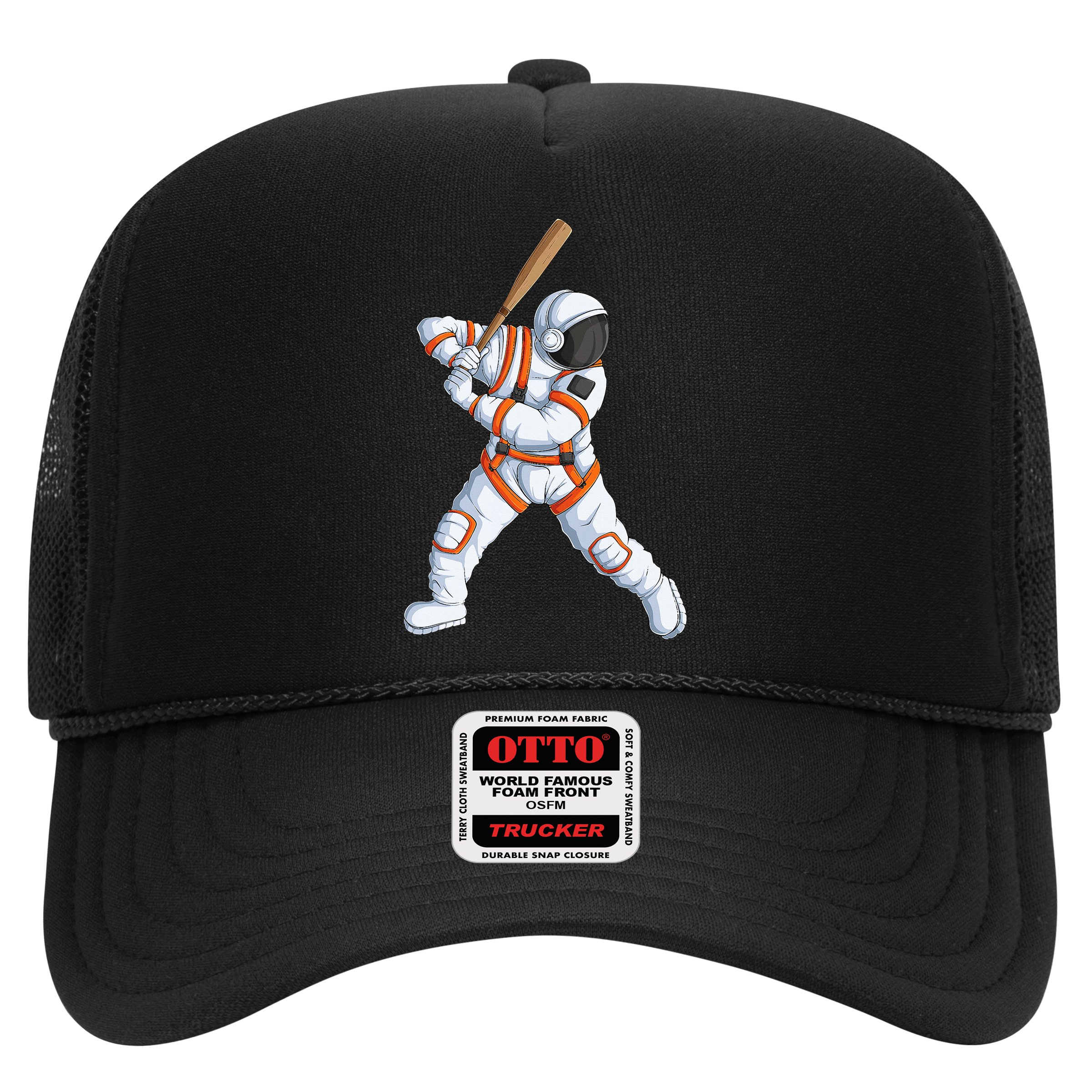 Space Astronaut Baseball Funny Baseball Player Hat