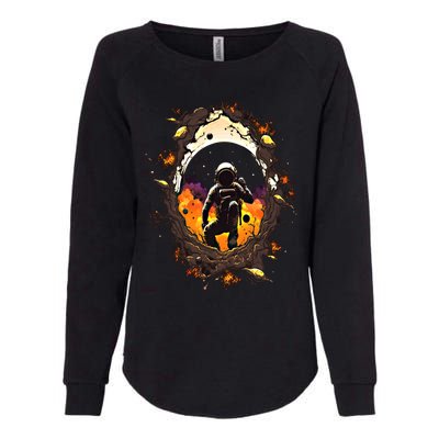 Space Astronaut Black Hole Astronomy Astronomer Funny Gift Womens California Wash Sweatshirt